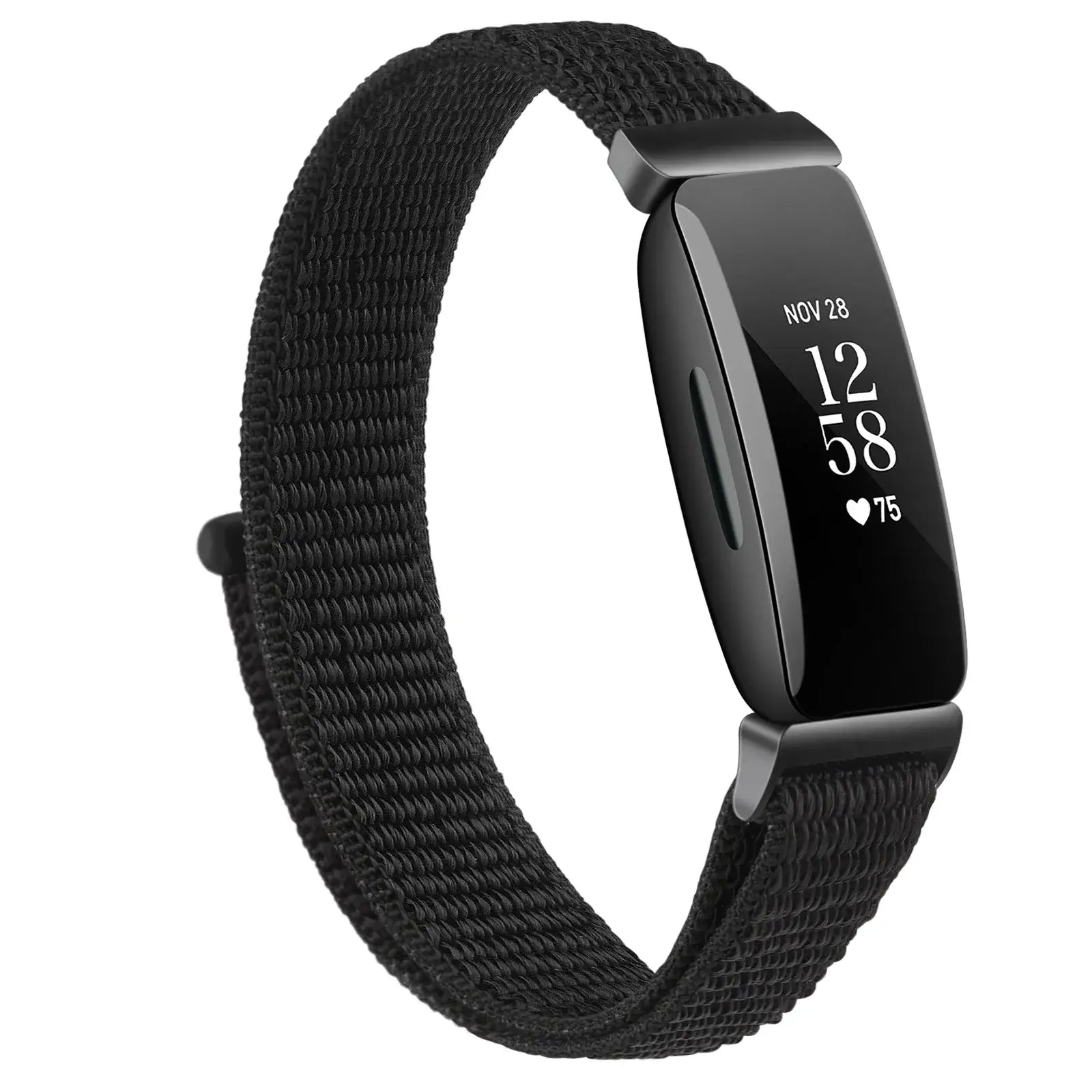 Fitbit Inspire 2, 1, HR Nylon Velcro Band - Versatile Strap - SJB-DIAMOND ELITES
