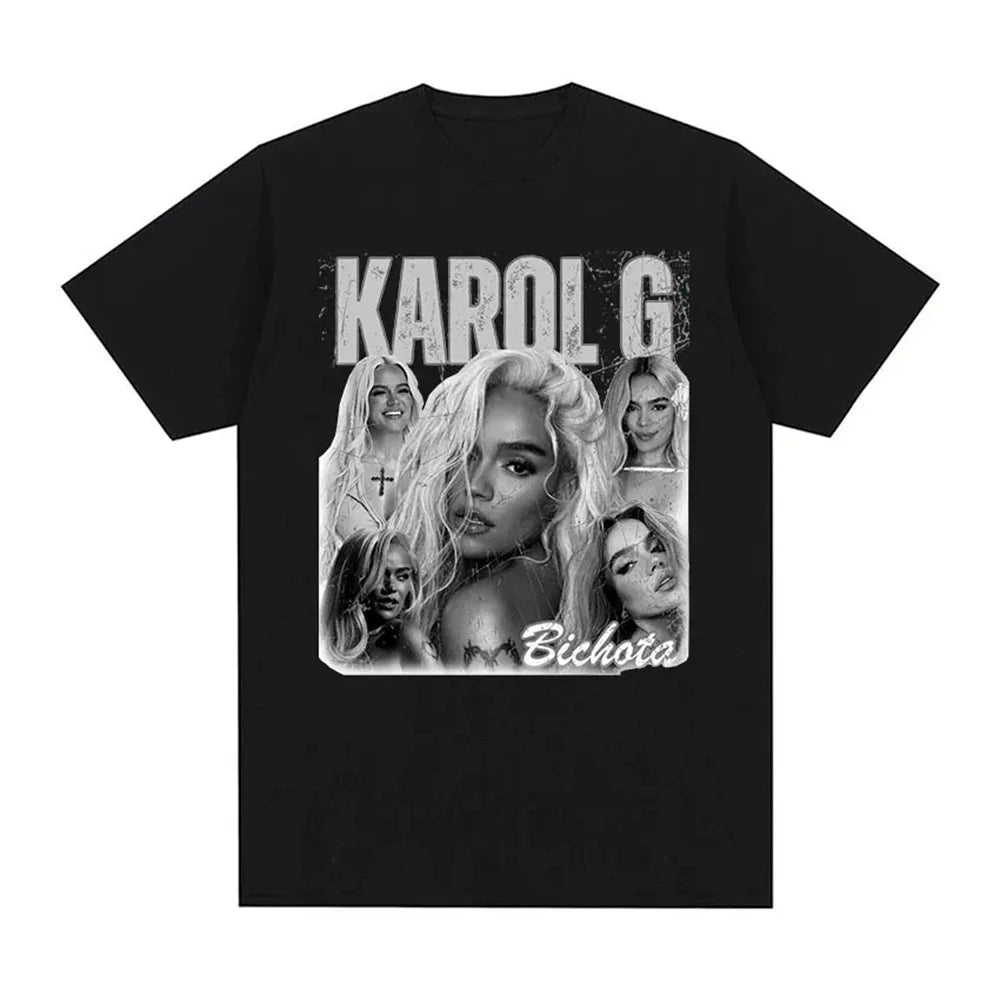 Vintage Karol G Manana Sera Bonito Graphic T Shirt Men Women's Hip Hop Gothic Short Sleeve T-shirts Clothing T-shirt 70921 Lootquake LLC