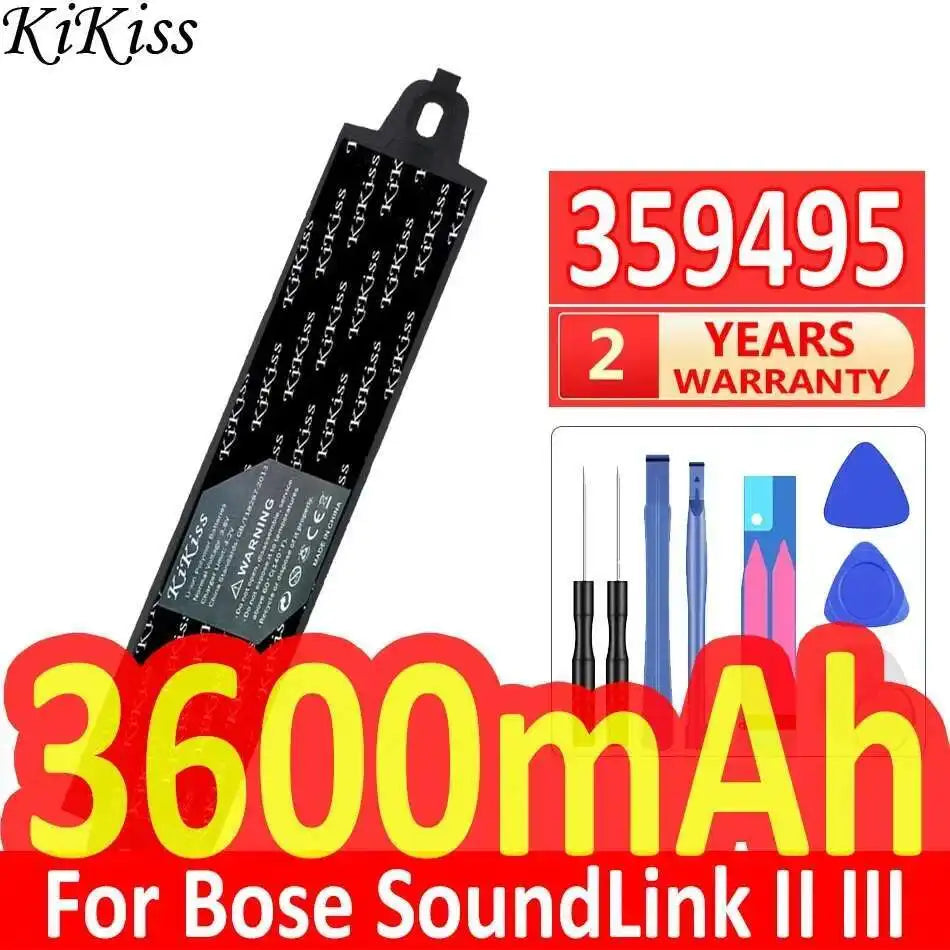 Bluetooth Speaker Battery 359495 359498 330105 404600 3600mAh For Bose Soundlink Bluetooth Mobile Speaker II Soundlink Iii Lootquake LLC