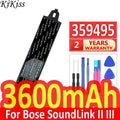 Bluetooth Speaker Battery 359495 359498 330105 404600 3600mAh For Bose Soundlink Bluetooth Mobile Speaker II Soundlink Iii Lootquake LLC