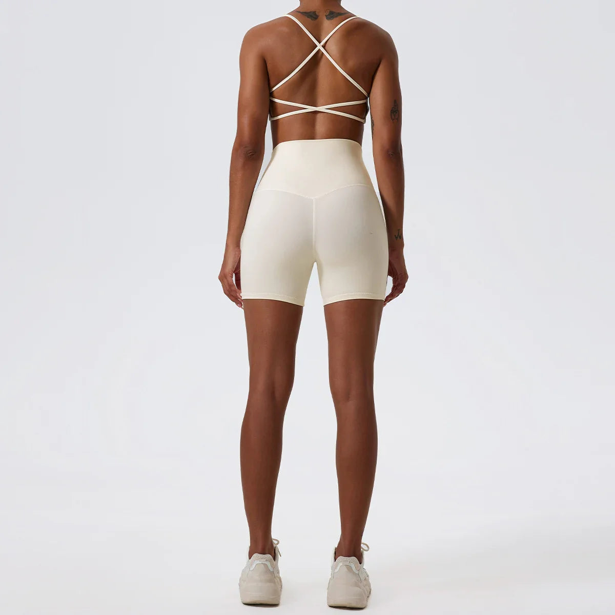 Ultra Comfort High-Waist Yoga Shorts THRIXINE