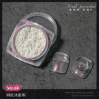 Ultra-Fine Aurora Nail Glitter Powder Sparkle Ice Transparent Polish Iridescent Nail Powder Multi Mirror Effect Glitter Dust Lootquake LLC