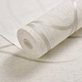 Background Wallpaper Room Decoration 53cm Wall Stickers Thickened Bedroom Curve Stripes Moisture-proof Non-woven European Modern Lootquake LLC