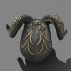 Gothic Style Claw Skull Statue Steampunk Satanic Animal Sculpture Craft Ornament Model Collection Object Interior Figurine Decor