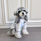 Fashion The Dog Face Dog T-shirt Spring Summer Breathable Yorkshir Schnauzer Teddy Dog Puppy T-Shirt for Small Media Dog Clothes Pi-Mart