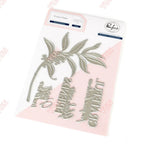 February 2025 New pink Floral Field Metal Cutting Dies Stamp Stencil Hot Foil Set DIY fresh Scrapbook Card Handmade Embossing Lootquake LLC