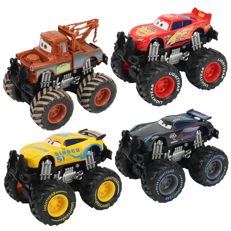 Cars toy Cars Lightning McQueen rhapsody matador bulldozer truck Mater harvester 1:55 Diecast Metal Car Model Toy