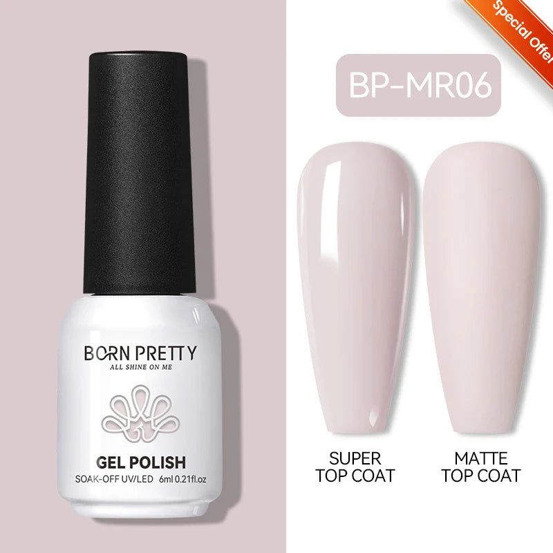 BORN PRETTY 10ml Reflective Glitter Gel Nail Polish Carat Mirage Sparkling Color Shine UV LED Soak Off Semi-Permanant Varnish Lootquake LLC