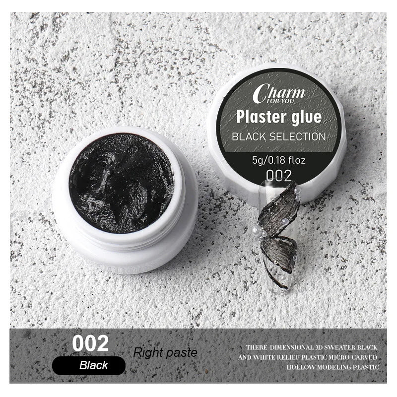 6 Colors Gel Nail Art Plaster Effect 3D Sand Texture No Need Top Coat Gel Polish UV Nail Polish Lacquer Varnish Lootquake LLC
