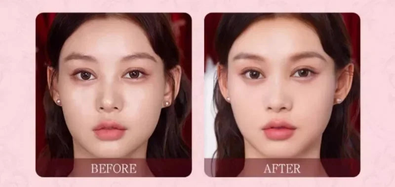 Flower Knows Strawberry Cupid Collection Pressed Powder Mineral Makeup Powder Foundation With Concealer & Finishing Vegan