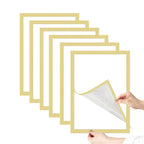 A4/A5/A6 Black Magnetic Photo Frame Publicity Column Advertising Column Self Adhesive Soft Poster Frame Certificate Folder Lootquake LLC