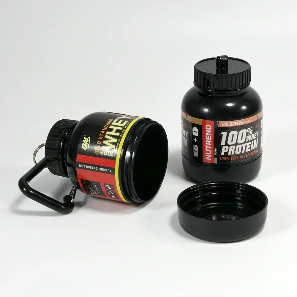 WheyGo: Compact Protein & Health Funnel Keychain THRIXINE