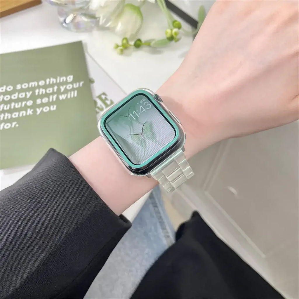 Apple Watch Resin Strap - Stylish, Durable Design - SJB-DIAMOND ELITES