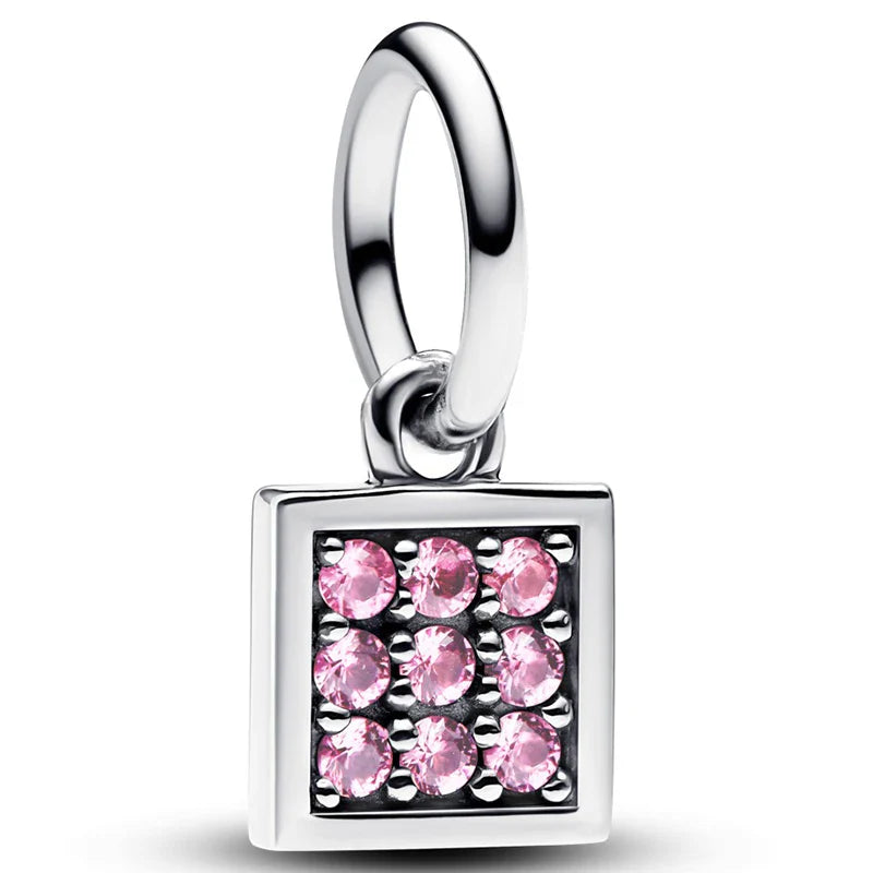 925 Silver Valentine's Day Snake Year Series Pendant Suitable for 925 Sterling Silver Original Women's Bracelet DIY Jewelry Gift Lootquake LLC