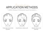 LAIKOU Liquid Foundation Moisturizing Long Lasting Face Comestics Natural Brighten Face Base Tone Make Up 30ml Lootquake LLC