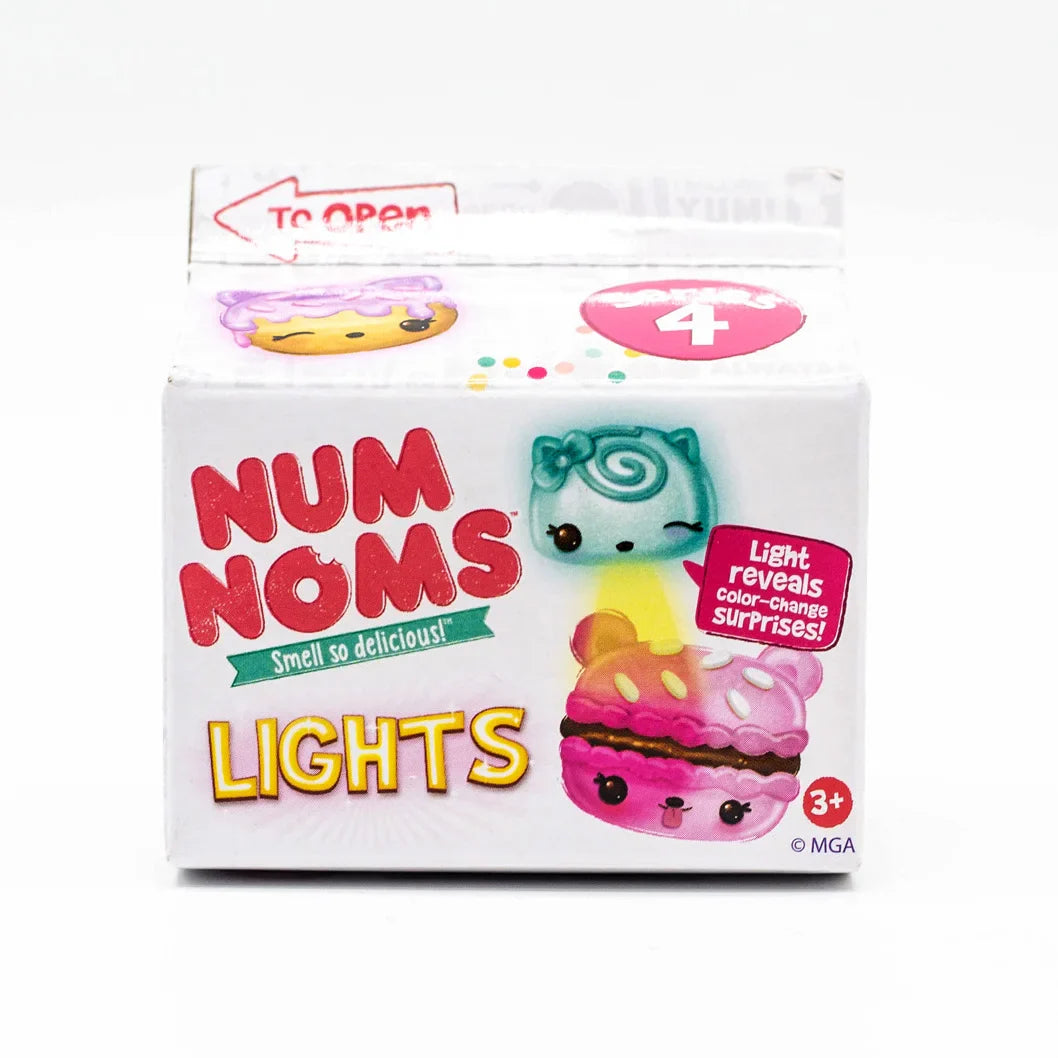 NumNoms Nail Polish Glitter Lipgloss Scented Light-up Num Nom Toy Collection Cute Animal Dolls Fun Play House Kids Birthday Gift Lootquake LLC
