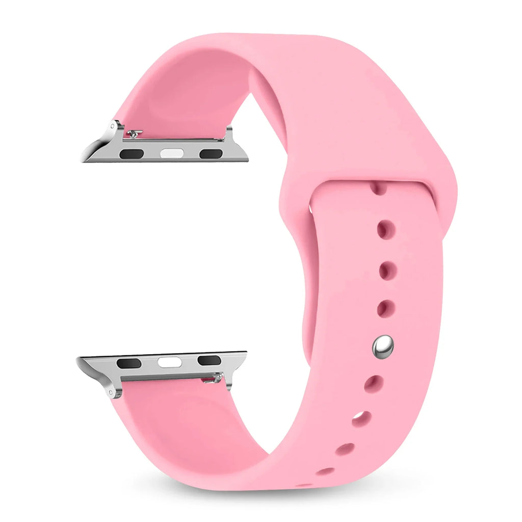Apple Watch Silicone Strap - Comfortable Waterproof Band