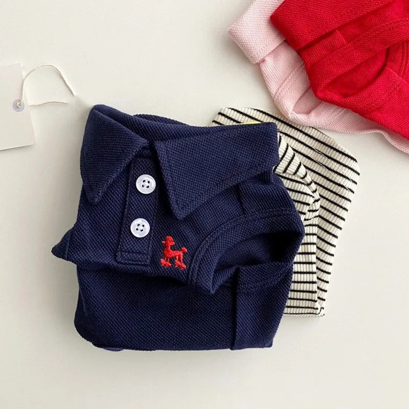 New Pet Dog Polo Shirt Dog Cool Clothes Soft Breathable Yorkie Chihuahua Puppy Clothes Dog Vest for Small Medium Dogs Costumes Lootquake LLC