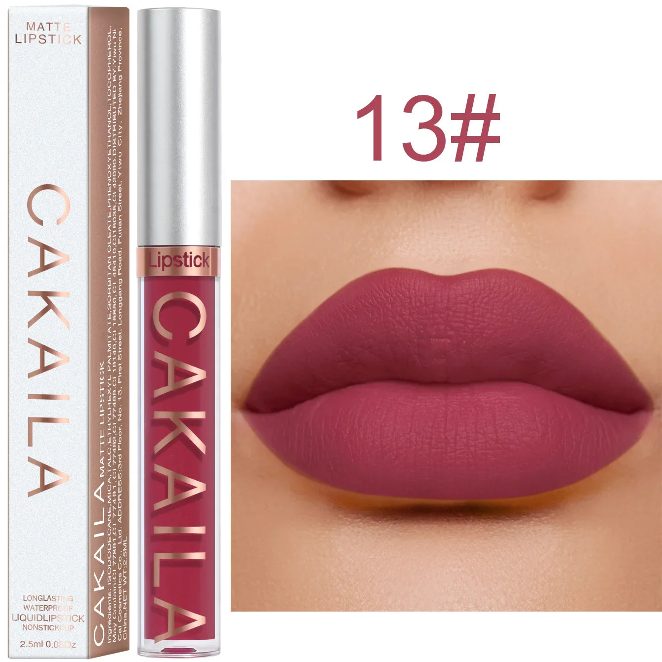 18 Color Lipstick Matte Non-stick Cup Waterproof Lip Gloss Lootquake LLC