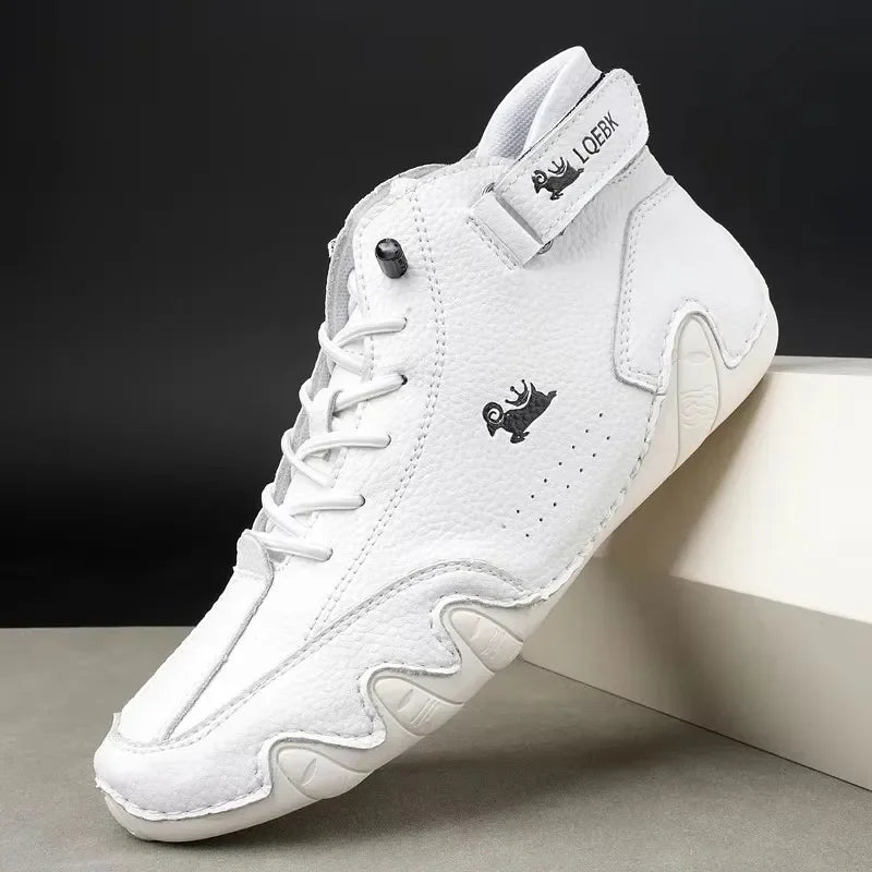 New Women's High Top Shoes Summer Fresh Fashionable Comfortable Soft Soled Ankle Boots Breathable Trendy High-quality Loafers Lootquake LLC