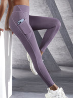 High Waist Women's Yoga Leggings with Pockets THRIXINE
