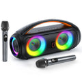 Portable Bluetooth Wireless Speaker, Loud Boombox Speaker with Subwoofer, Powerful Deep Bass Stereo Sound, IP65 Waterproof Lootquake LLC