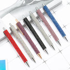 Press Metal Ballpoint Pens Diamond Multi-color Gift Pen Creative Office Supplies Lootquake LLC