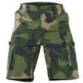 TrekMaster Men's Multi-Pocket Tactical Cargo Shorts THRIXINE