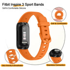 Fitbit Inspire 3 Silicone Band – Soft Waterproof Strap - SJB-DIAMOND ELITES