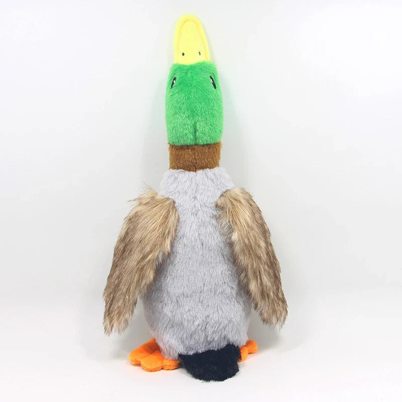 Cute Plush Duck Sound Pet Toys Stuffed Squeaky Animal Squeak Dog Toy Cleaning Tooth Dog Chew Rope Toys Pet Dog Accessories Toys Lootquake LLC