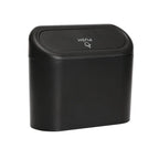 Car Mounted Garbage Bin, Side Mounted Storage Bin with Lid, Mini Storage Bag, Multi-purpose Car Seat Backrest Storage Box