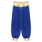 Halloween Men Arabian Indian Prince Cosplay Costume Stain Shiny Harem Trousers Arab Costume Carnival Dress Up Lantern Long Pants Lootquake LLC
