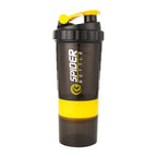 3 Layers Shaker Protein Bottle Powder Shake Cup Water Bottle Plastic Mixing Cup Body Building Exercise Bottle Lootquake LLC