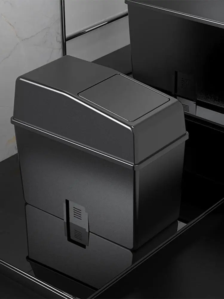 Trash Bin for Car Trash Can Garbage Box Car Trash Can with Lid Waterproof Dustbin Garbage Container for Vehicles SUVs Trucks