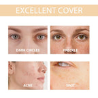 Makeup Base Face Liquid Natural Concealer Full Coverage Moisturizer Oil-control Sunscreen Waterproof Foundation Cream Cosmetics