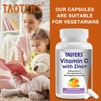 Vitamin C + Zinc Capsules - Joint Support, Immune Support, Antioxidant,Dietary Supplements Lootquake LLC