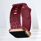 Apple Watch Silicone Strap - Stylish, Engraved Design - SJB-DIAMOND ELITES