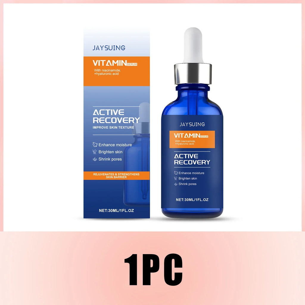 Vitamin C Face Serum with Hyaluronic Acid Nicotinamide Brightening Dark Spots Dullness Hydrate Shrink Pores Anti Aging Skincare Lootquake LLC