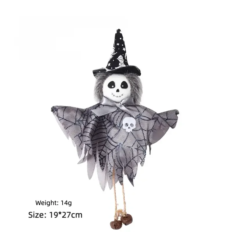 Halloween Decorations Doll Bar Decor Pumpkin Ghost Witch Pendant Scary Halloween Kids Gift Halloween Party Decoration for Home Lootquake LLC