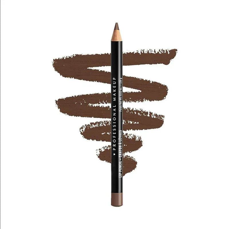Slim Lip Pencil Nude Matte Creamy Lipstick Long-lasting Waterproof Plumping Lip Stain Natural Brown Lipliner Professional Makeup Lootquake LLC