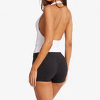 Women's High Impact Halter Sports Bra - Gym Workout Top THRIXINE