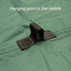 4x4m 4x3m 3x3m 19 Hang Points Tent Tarp Survival Sun Shelter Shade Canopy Outdoor Backpacking Waterproof Camping Awning SunShade