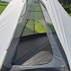 Ultralight Pyramid Tent‘s Inner Tent Outdoor Rodless Summer Mesh Tent Portable Backpacking Hiking Camping Teepee Inside Tent