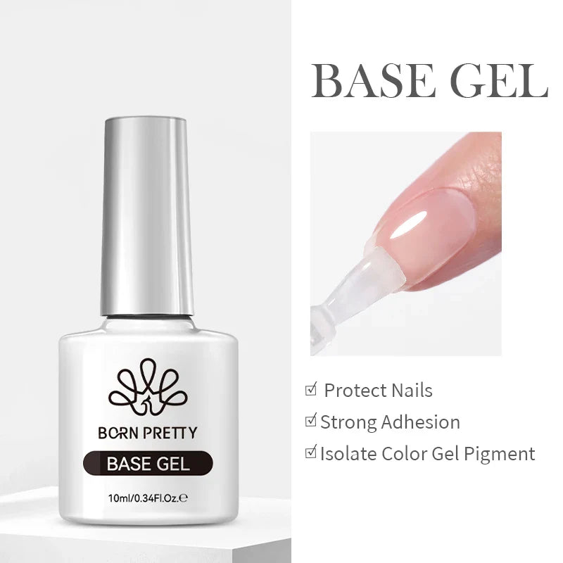 BORN PRETTY 60/30ml Hard Jelly Extension Nail Gel Polish French Nails Nude Pink White Clear Nail Supplies Gel for extension Lootquake LLC