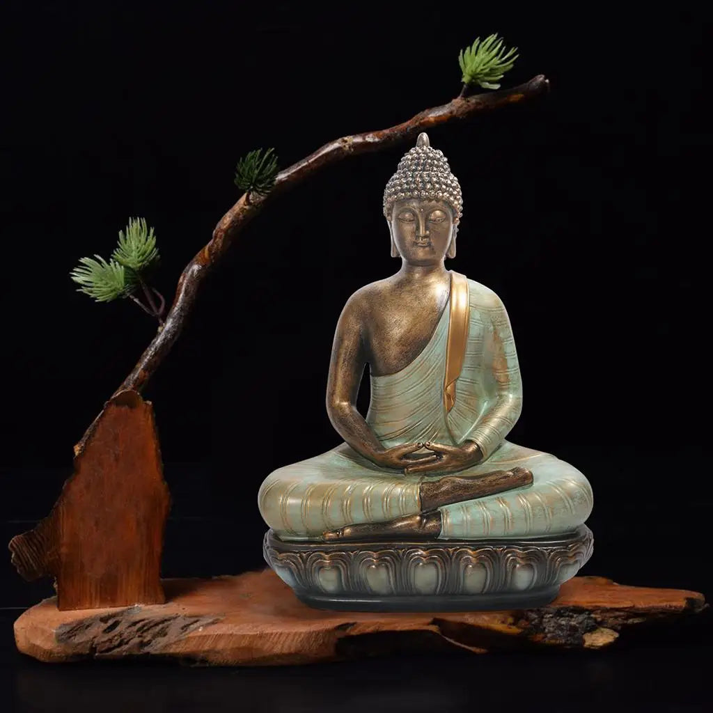 Outdoor Buddha Ornament Statue Sculpture for Home Garden Porch Outdoor Lootquake LLC