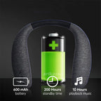 Neckband Bluetooth Speakers 12H music Wireless Wearable Speaker True 3D Stereo Sound Portable Personal Speakers with microphone Lootquake LLC