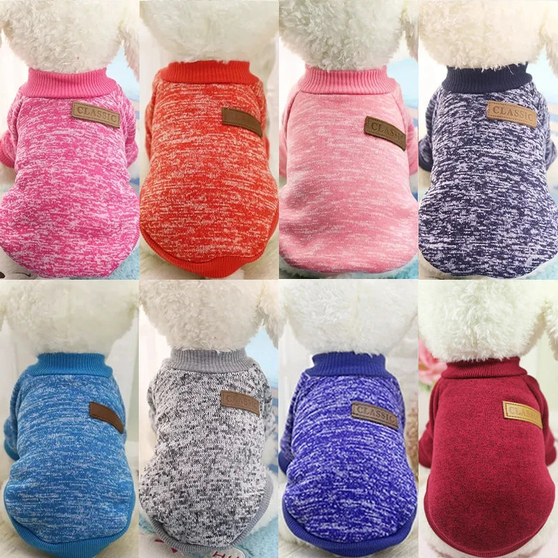 Cat Clothes For Medium Small Dogs Pet Coat Sweatshirt XS-2XL THRIXINE