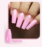 YOKEFELLOW 15g Jelly Extension Gel Nail Polish Nude Pink Clear Building Construct Extend Gel Soak Off UV LED Acrylic Gel Varnish