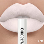 QIBEST Matte Liquid Lipstick Waterproof Long Lasting Velvet Lip Gloss Tint Tube Matte Nude Pigment Red Lipgloss Lips Makeup