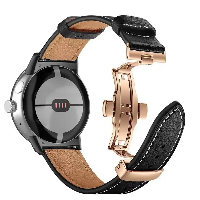 Genuine Leather Google Pixel Watch Band - Stylish & Durable BandsCo Straps